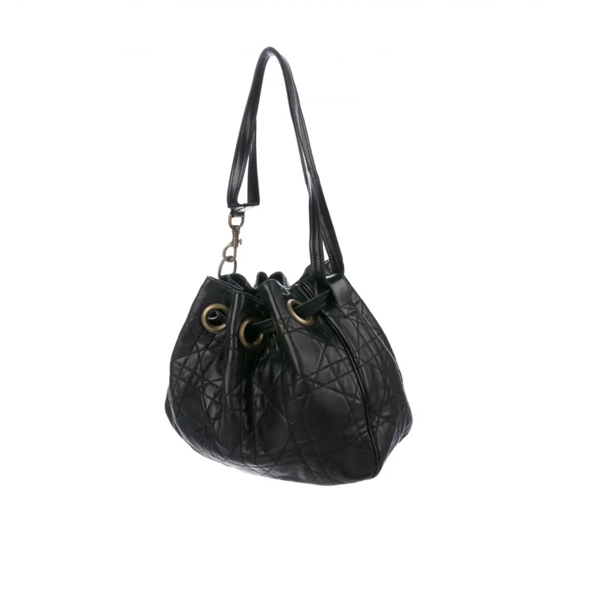 Buy Dior Drawstring leather handbag online