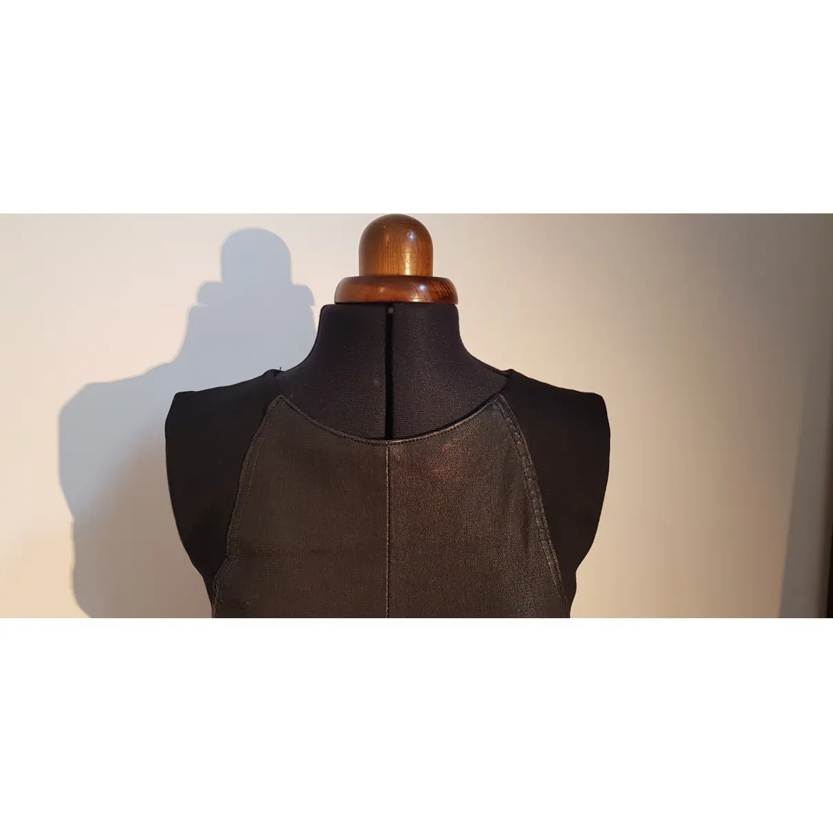 Drome Leather mini dress for sale