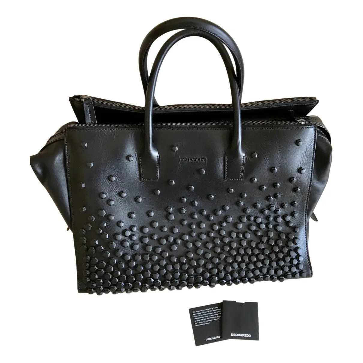 Leather tote Dsquared2