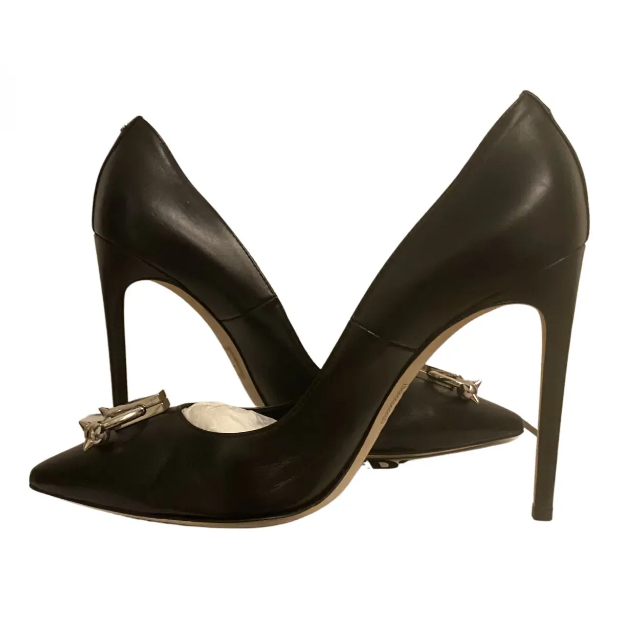 Leather heels Dsquared2