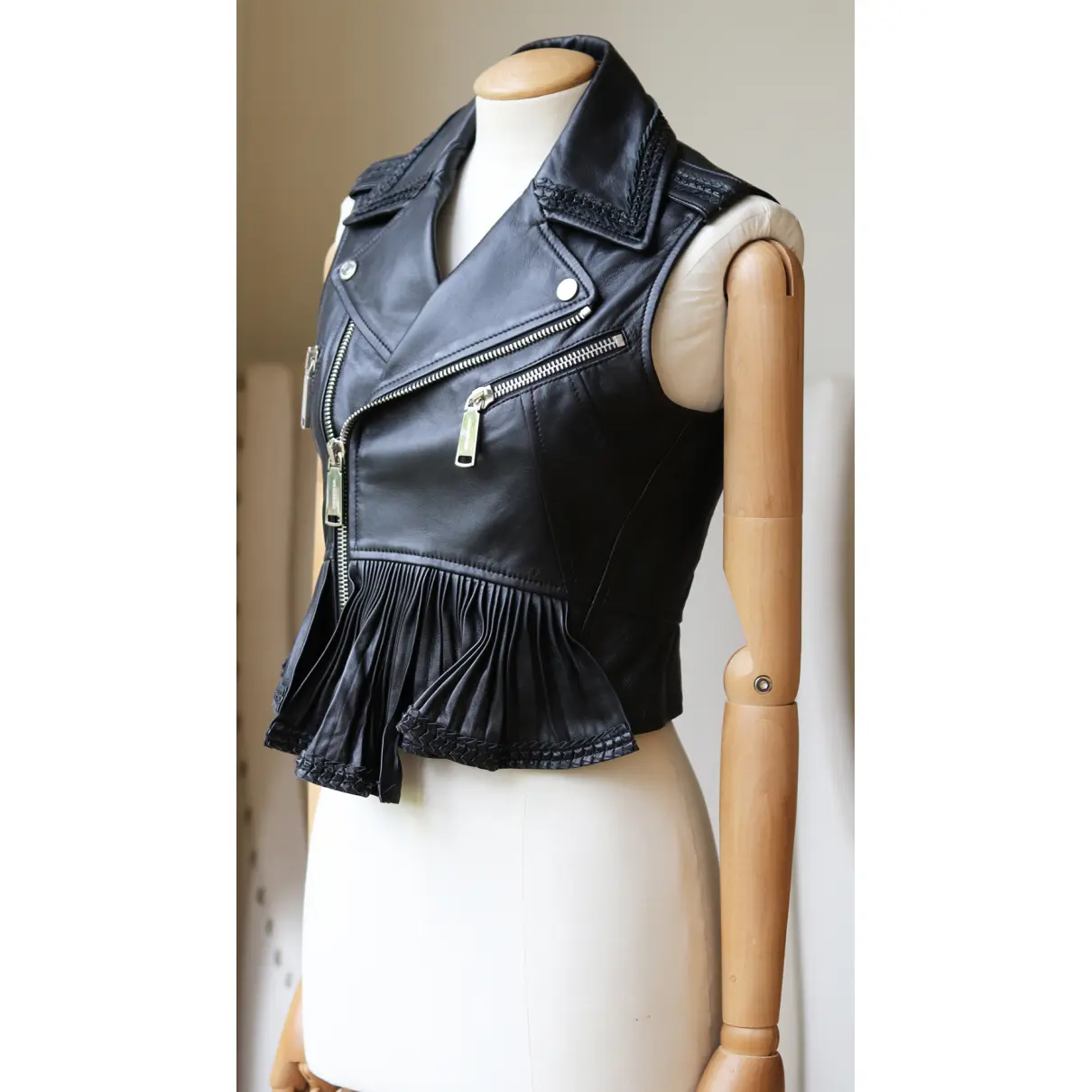 Buy Dsquared2 Leather jacket online