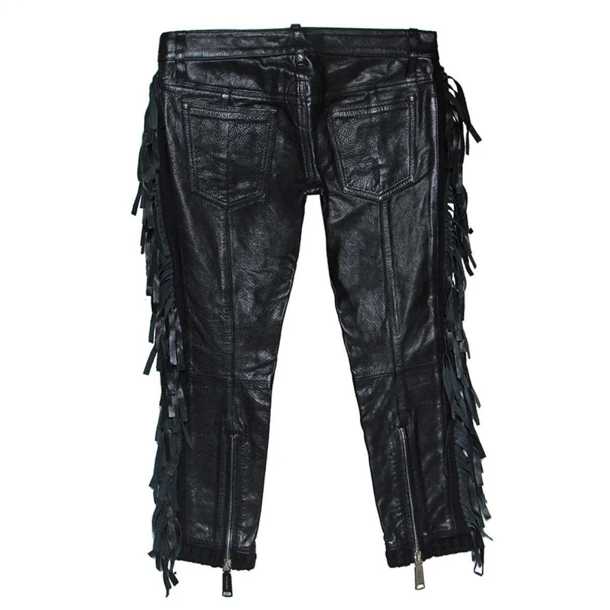 Buy Dsquared2 Leather trousers online