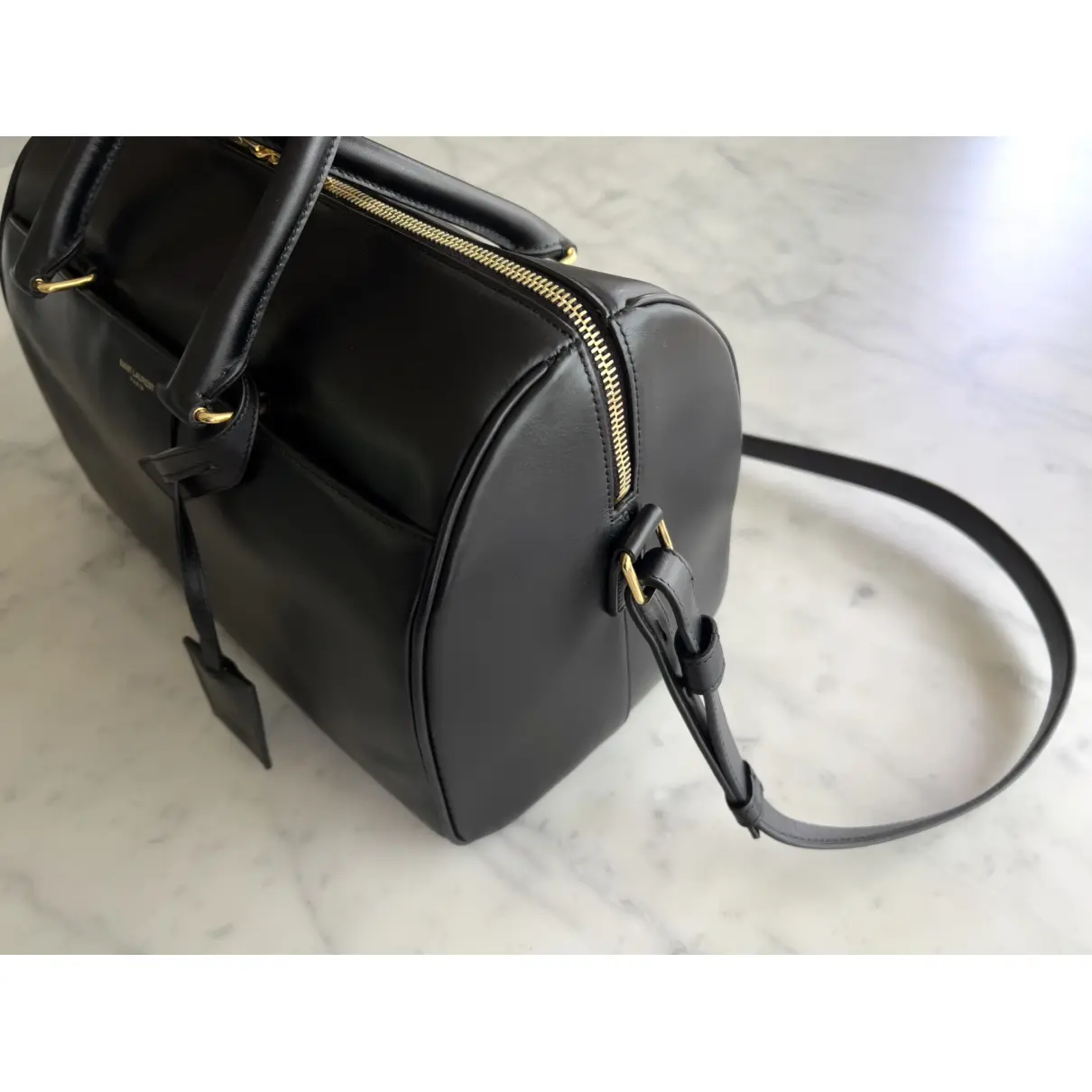 Duffle leather satchel Saint Laurent