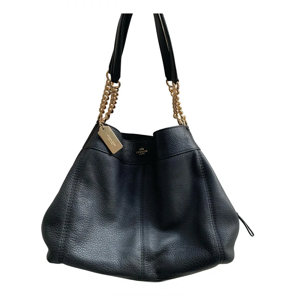 Edie leather handbag Coach