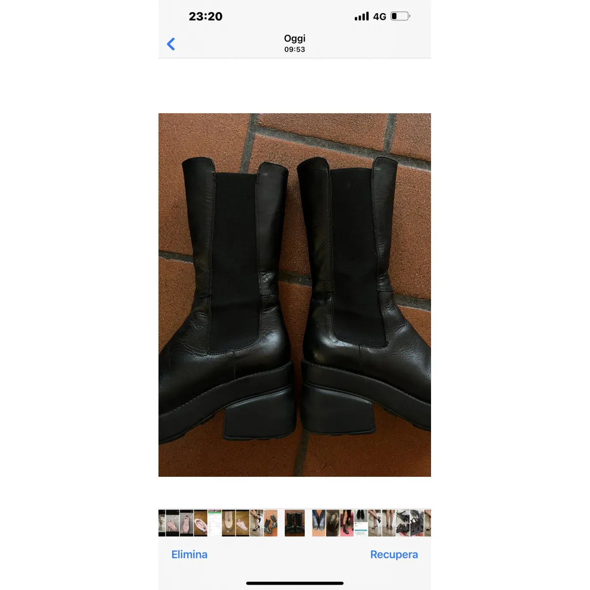 Buy Elena Iachi Leather ankle boots online