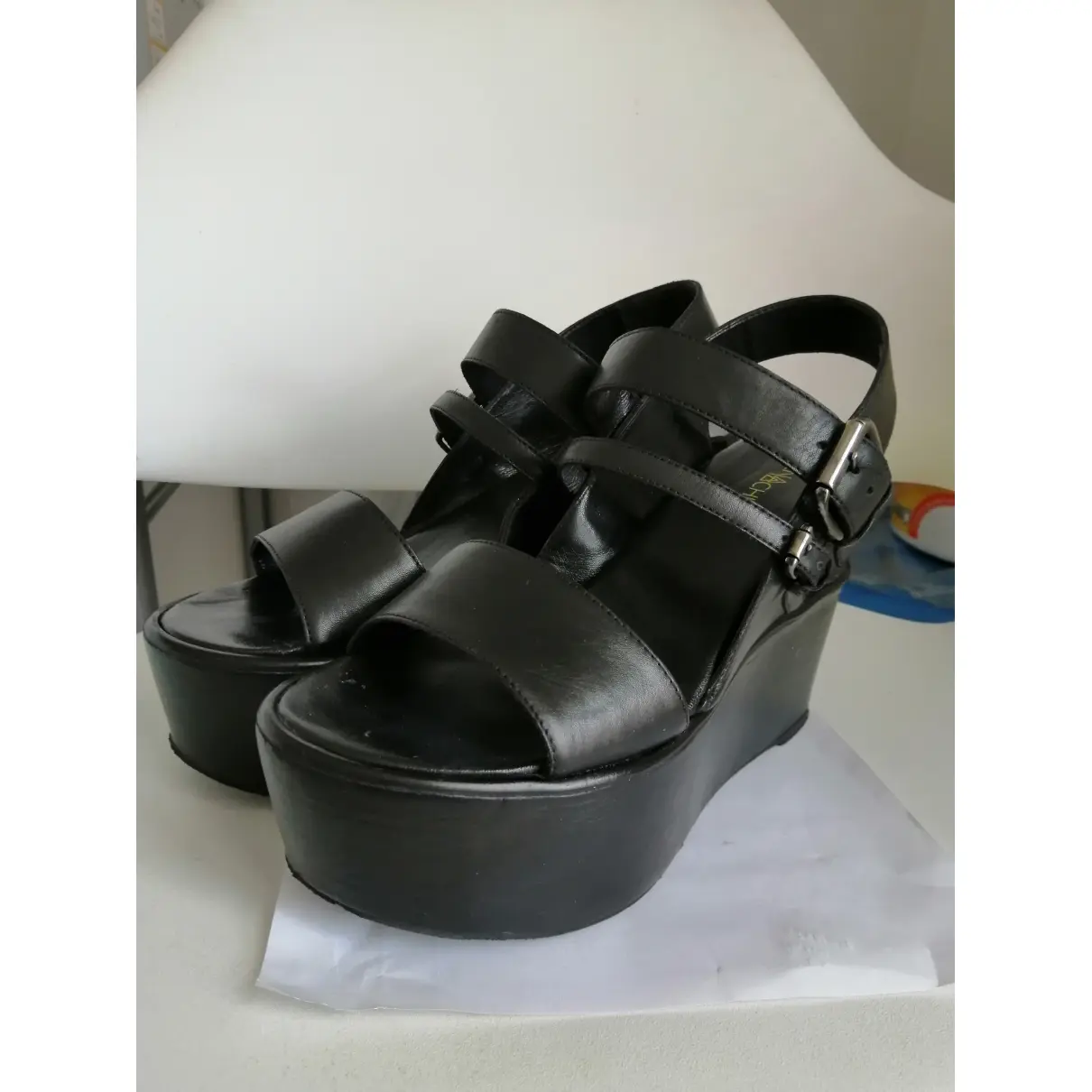 Buy Elena Iachi Leather sandals online