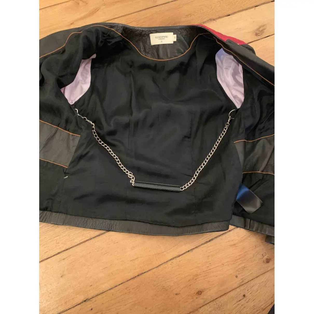 Leather jacket Eleven Paris
