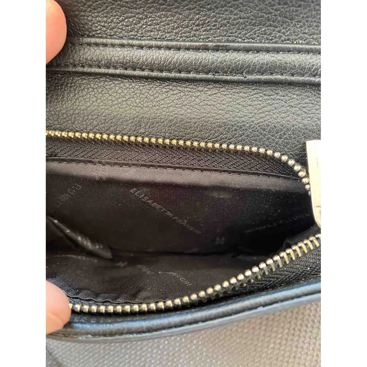 Leather handbag Elisabetta Franchi
