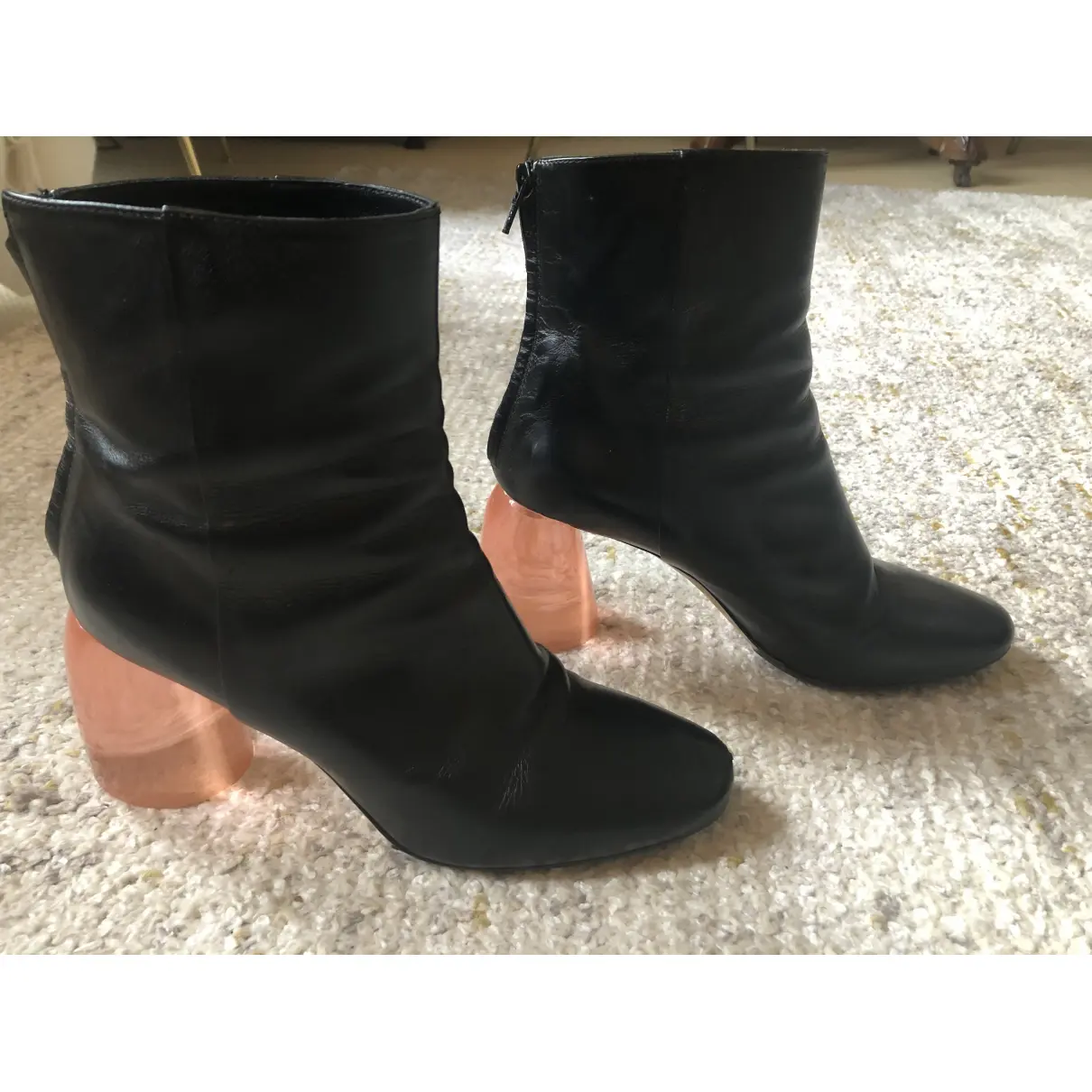 Leather ankle boots Ellery