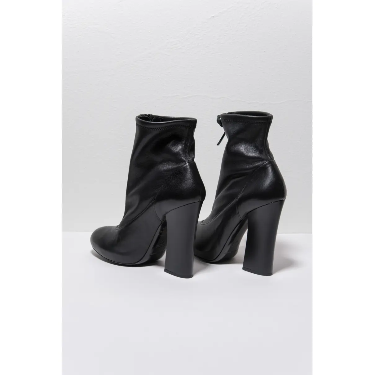 Leather ankle boots Emporio Armani