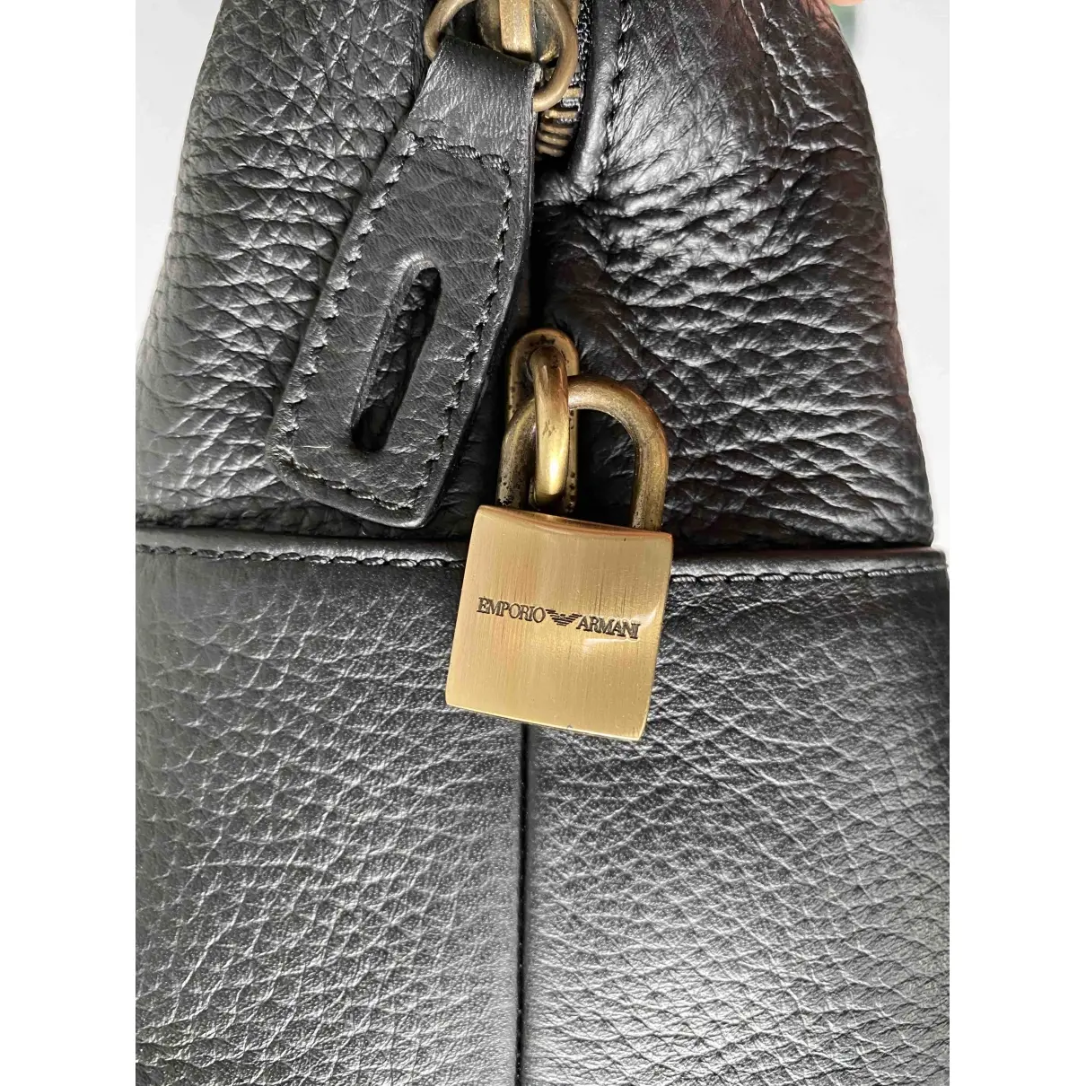 Emporio Armani Leather bag for sale