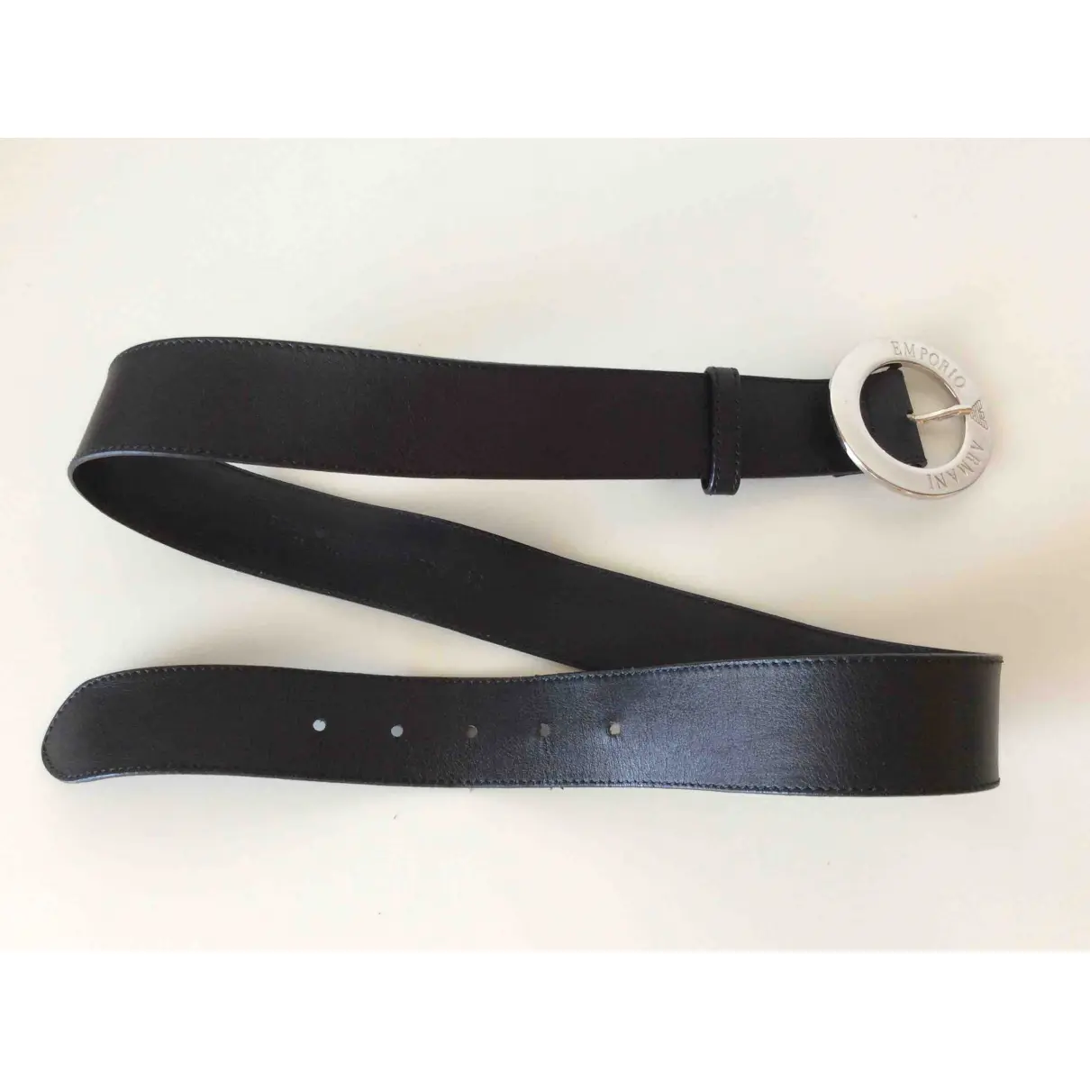 Buy Emporio Armani Leather belt online - Vintage