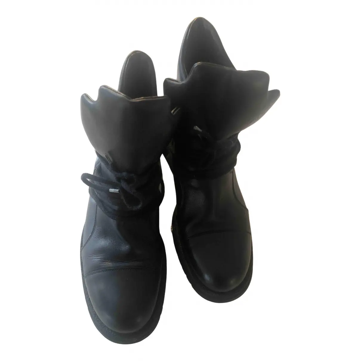 Buy Emporio Armani Leather boots online