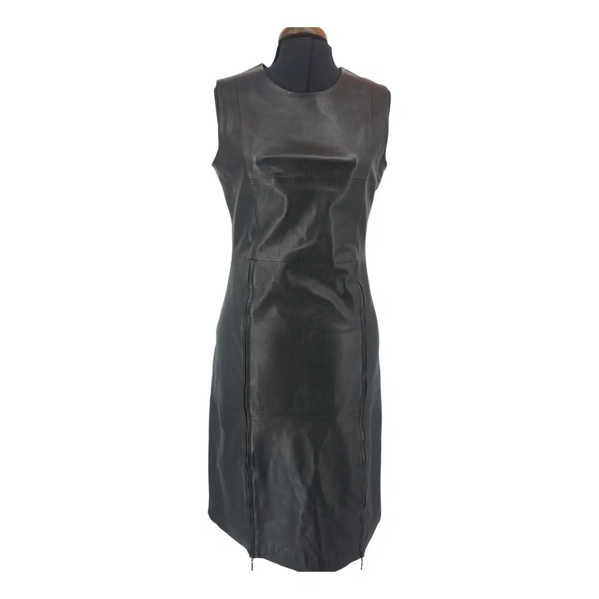 Leather maxi dress Enes