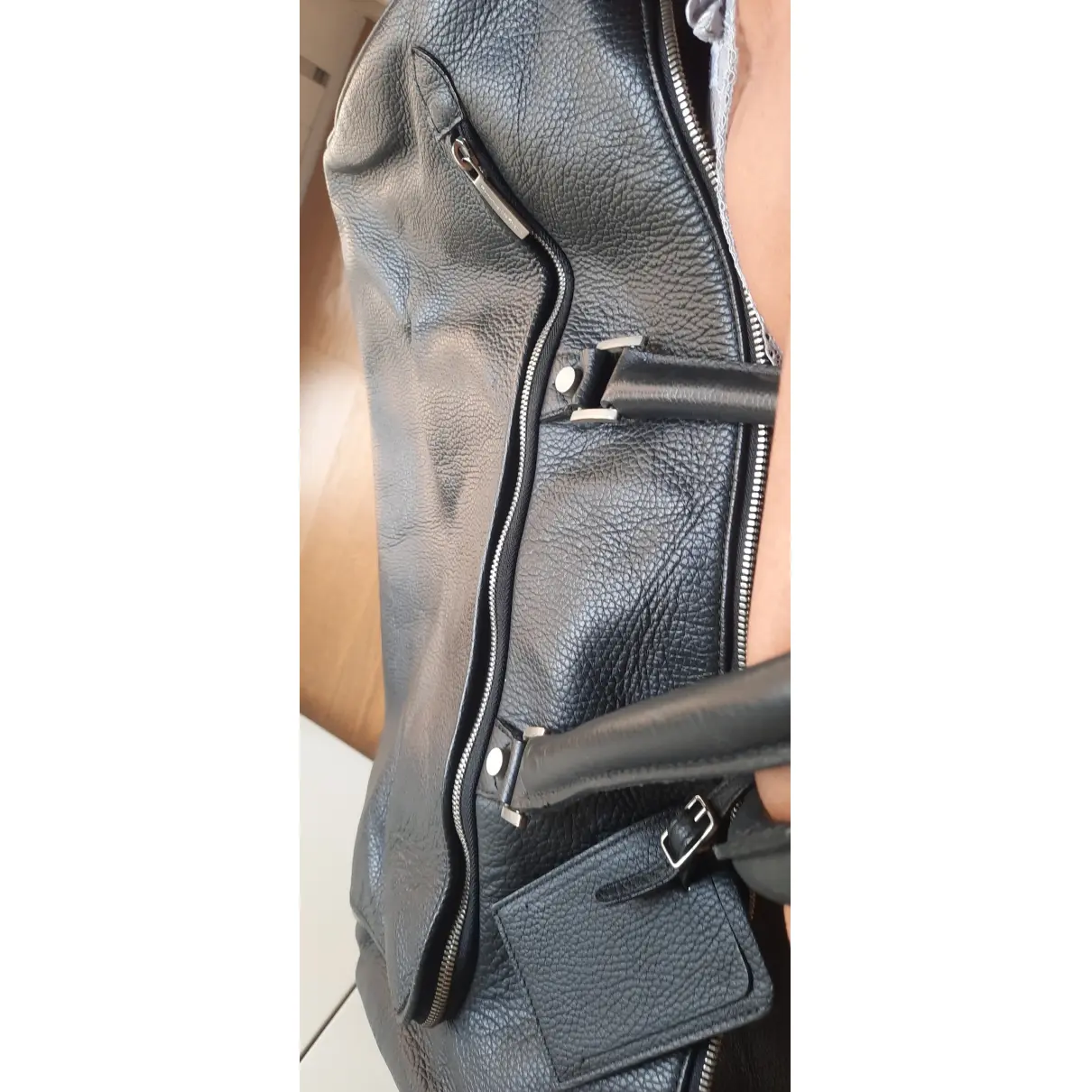Buy Ermenegildo Zegna Leather travel bag online