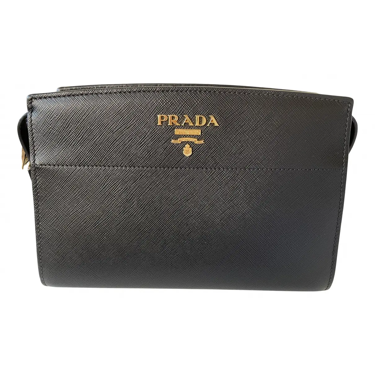 Esplanade leather crossbody bag Prada - Vintage