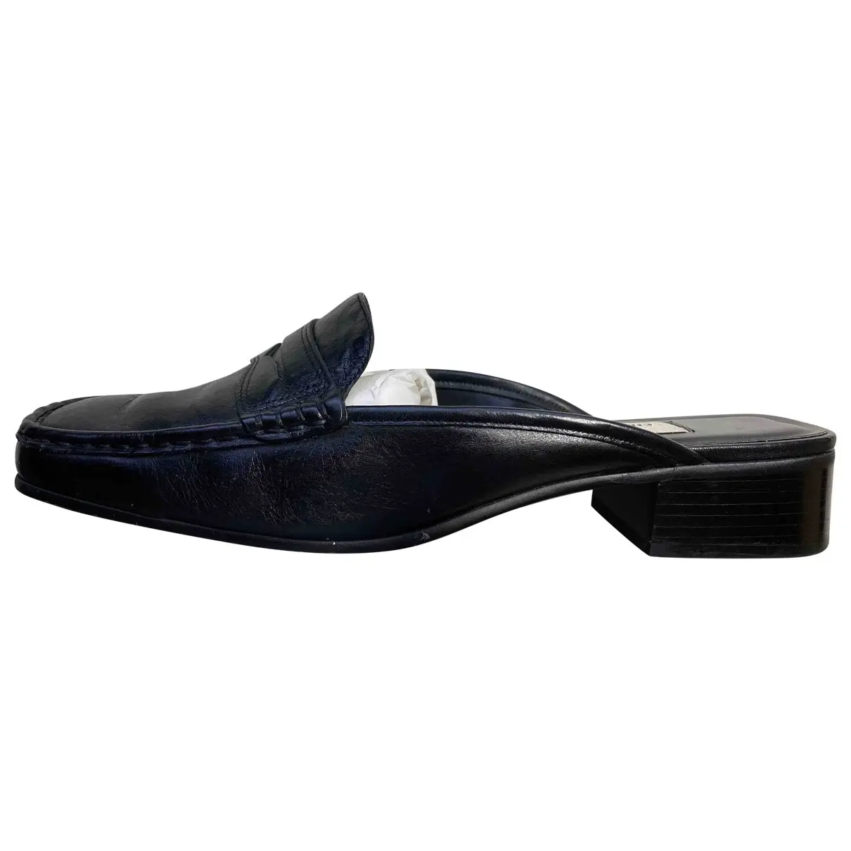 Leather mules Etienne Aigner