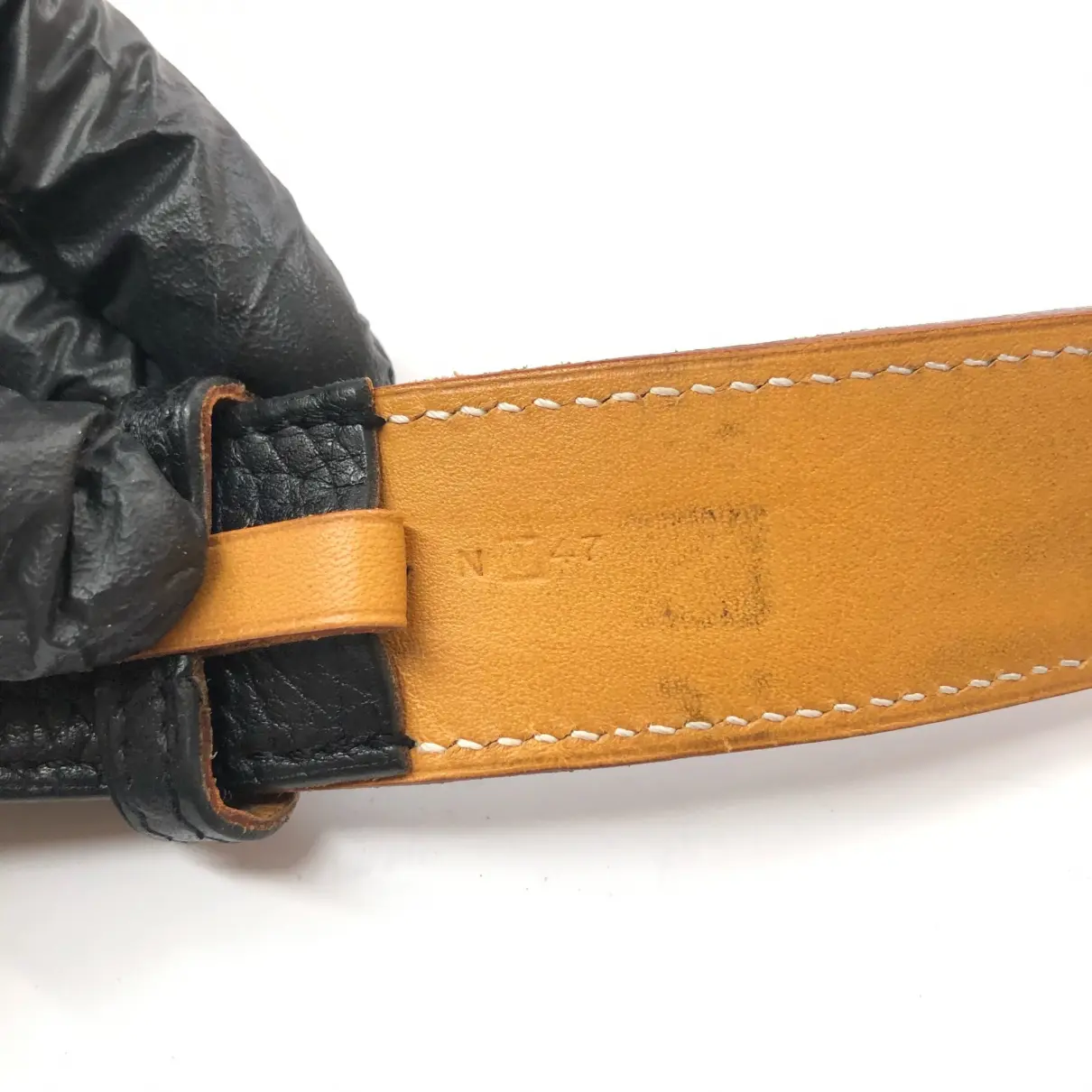 Etrivière leather belt Hermès