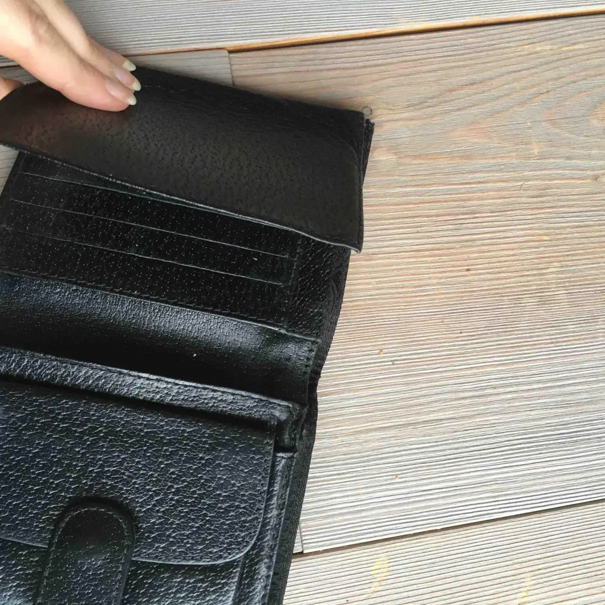 Leather wallet Etro