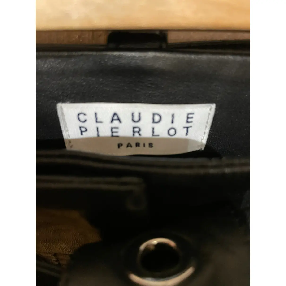 Fall Winter 2019 leather straight pants Claudie Pierlot