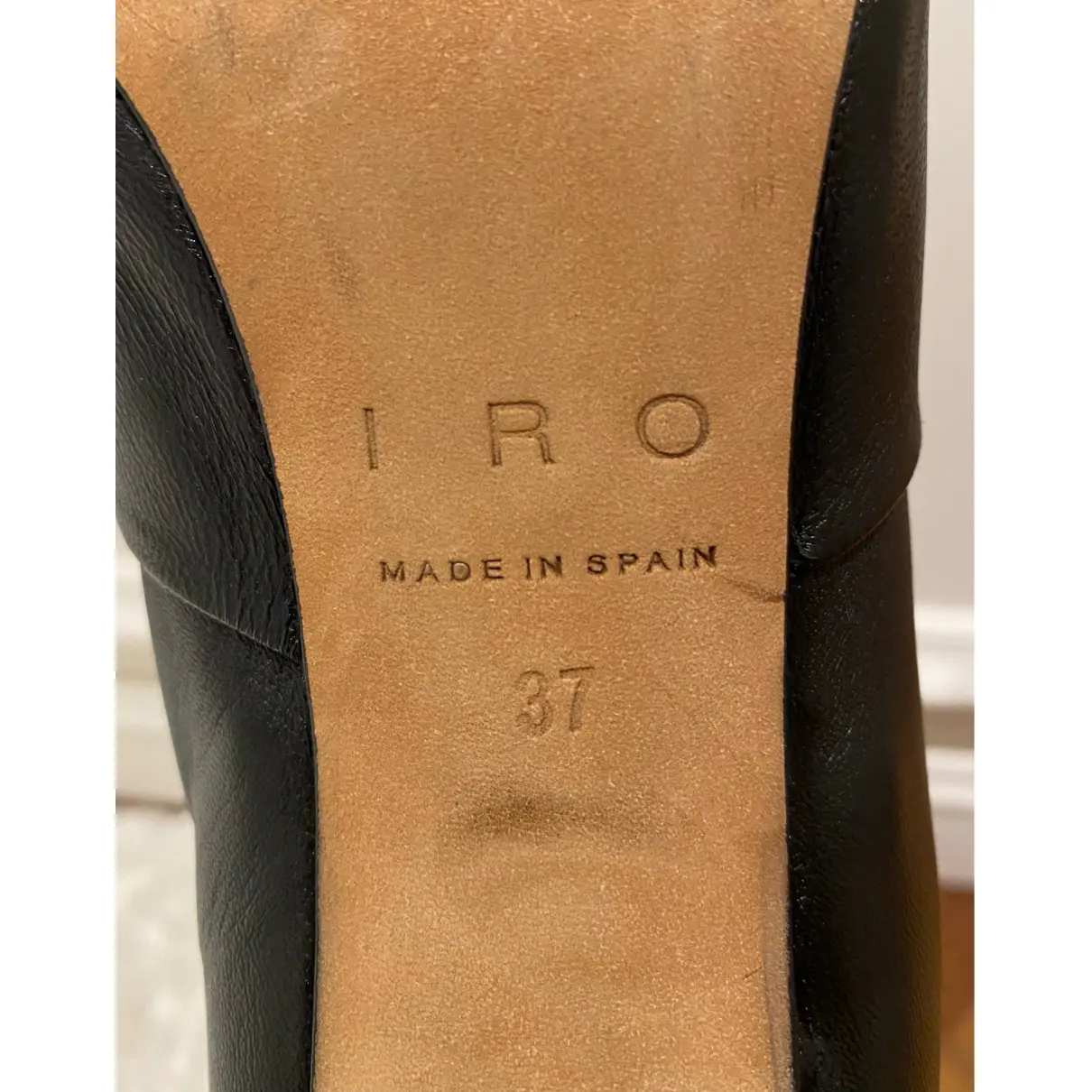 Fall Winter 2019 leather boots Iro