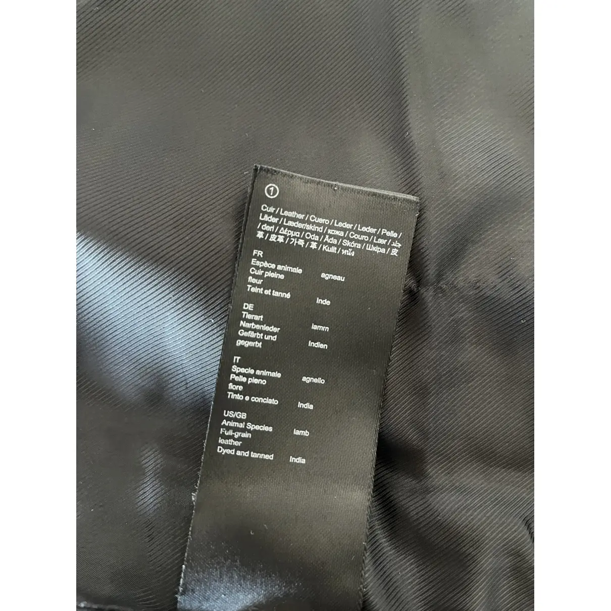 Buy Maje Fall Winter 2019 leather mini skirt online