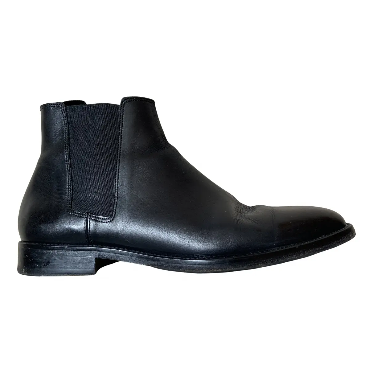 Fall Winter 2019 leather boots Sandro