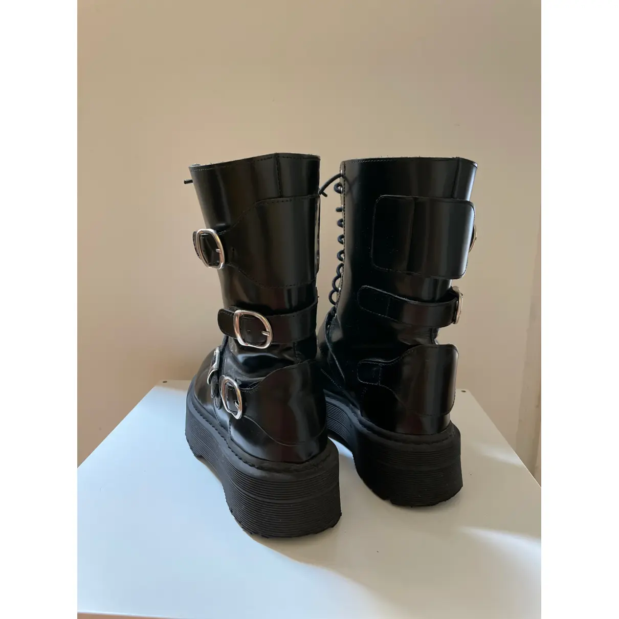 Fall Winter 2019 leather ankle boots The Kooples