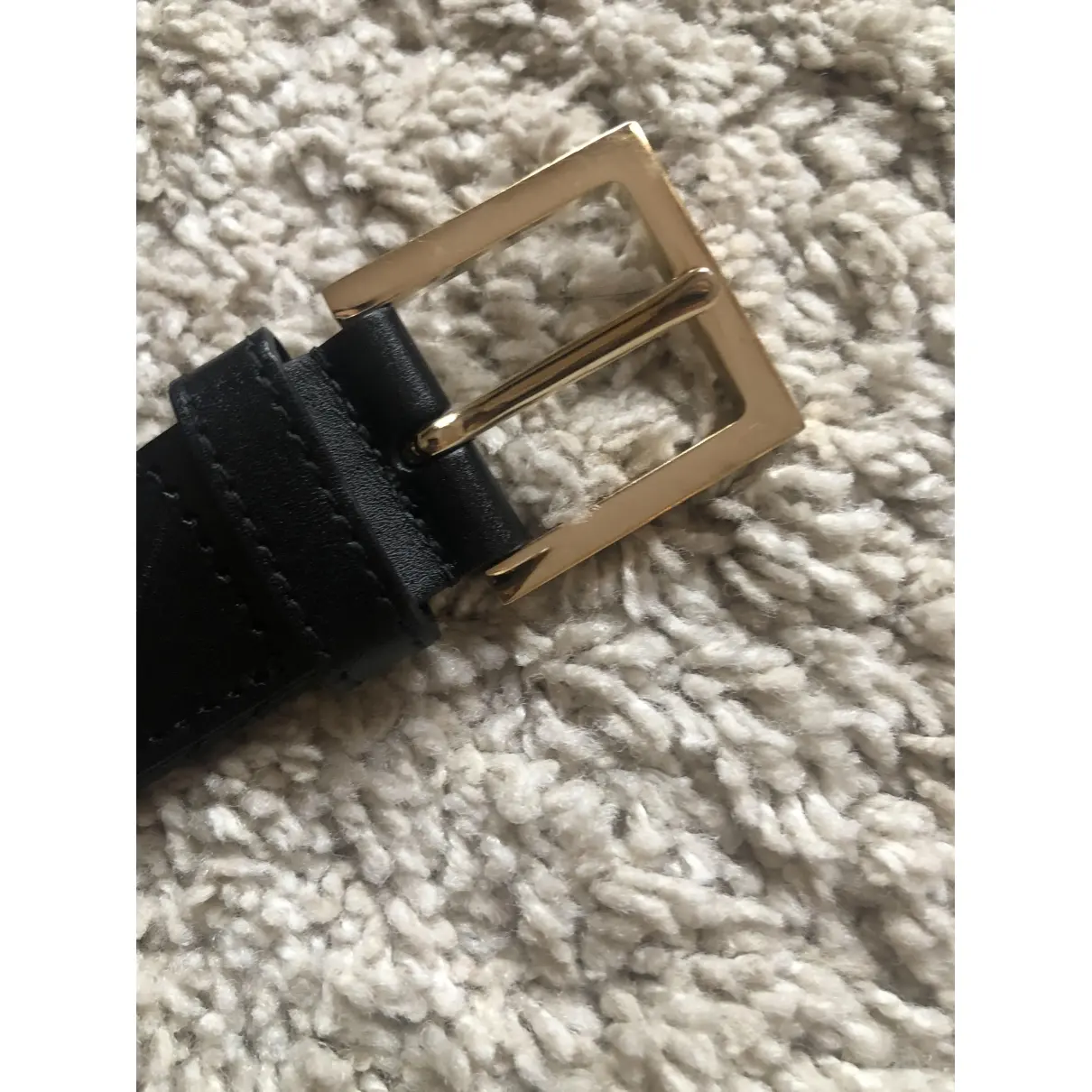 Leather belt Fendi - Vintage