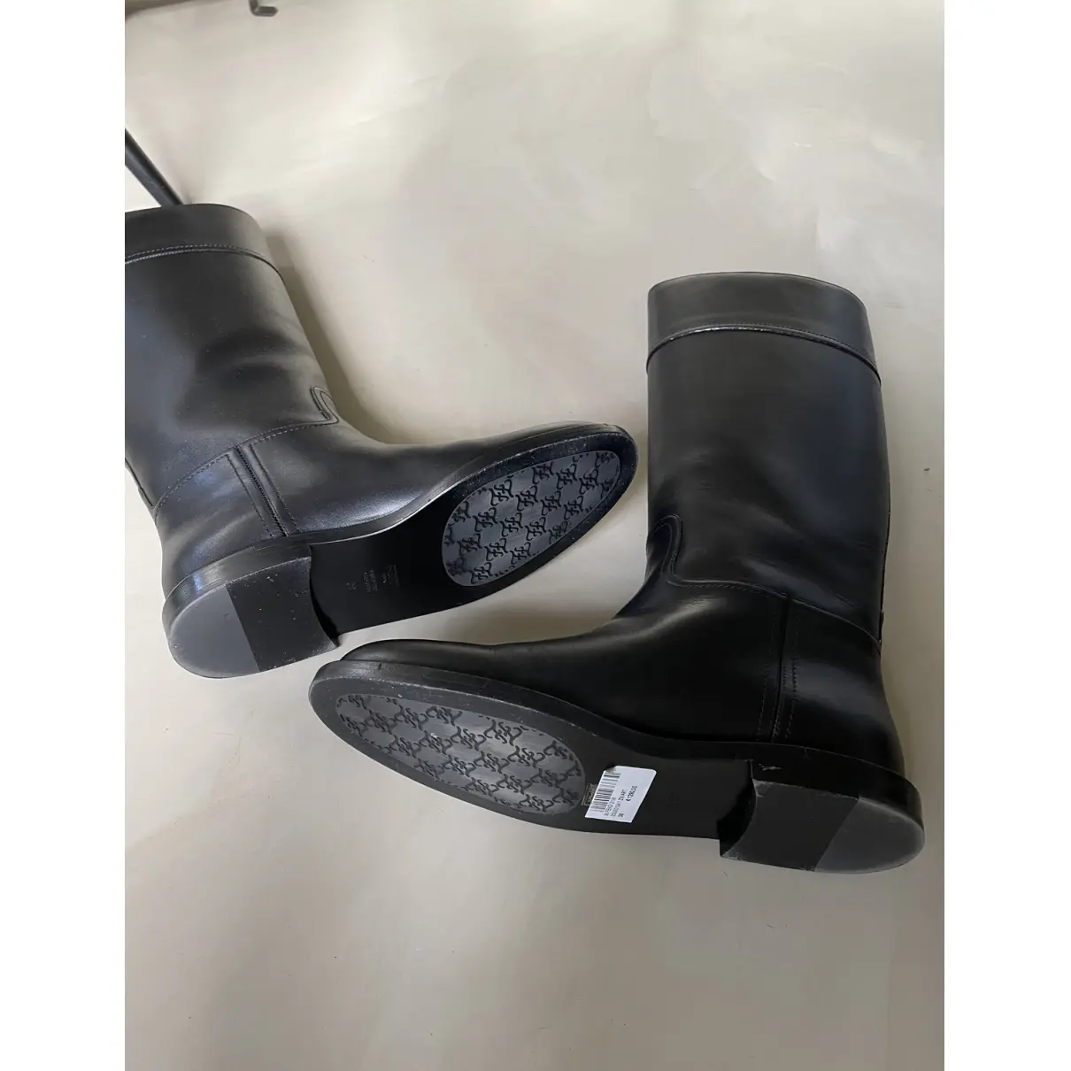 Buy Fendi Leather riding boots online