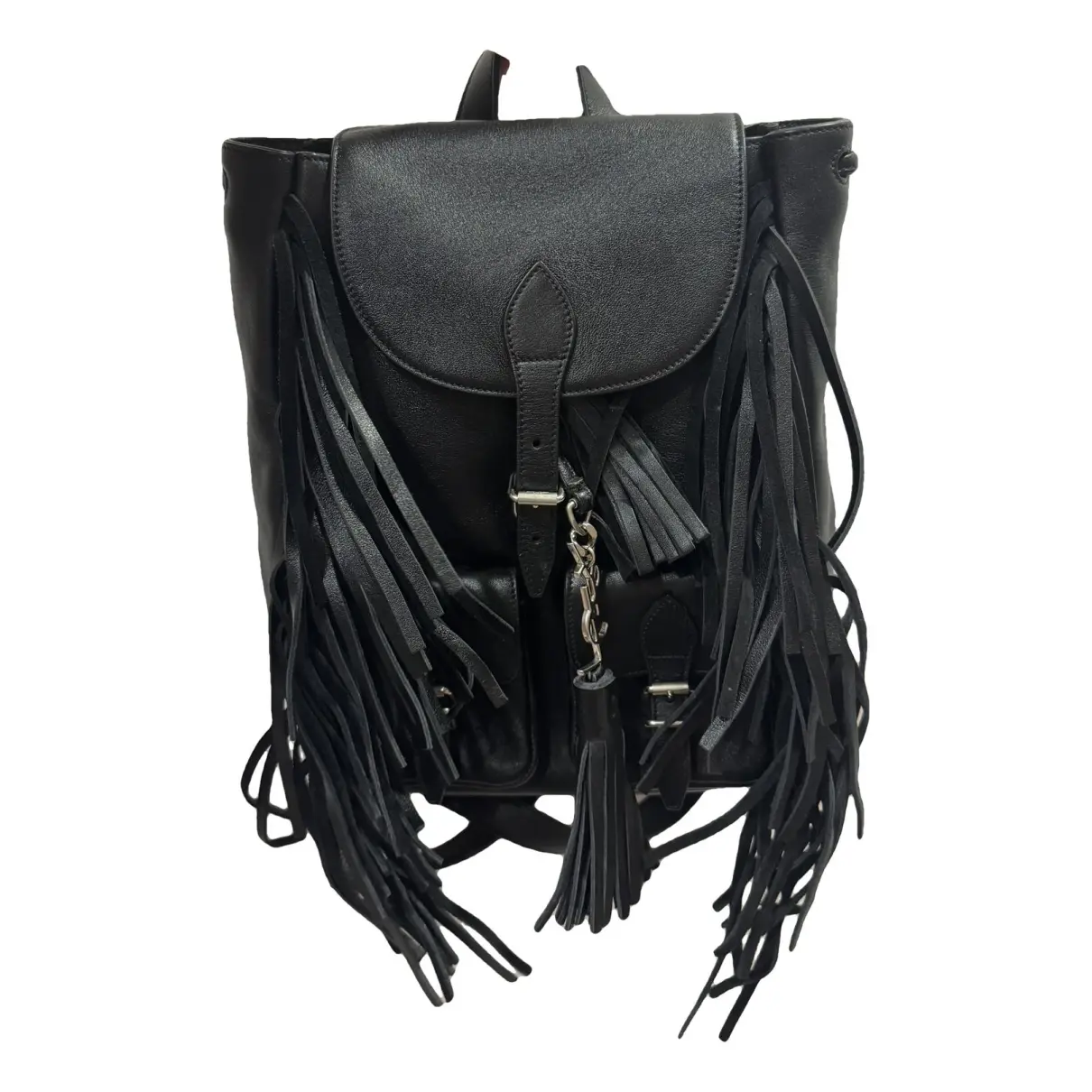 Festival leather backpack