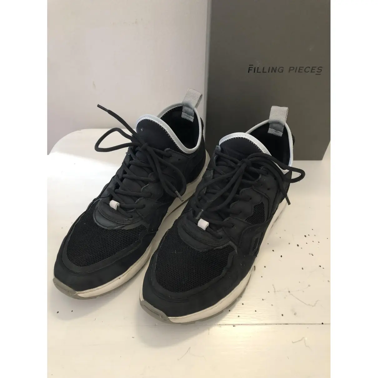 Filling Pieces Leather trainers for sale