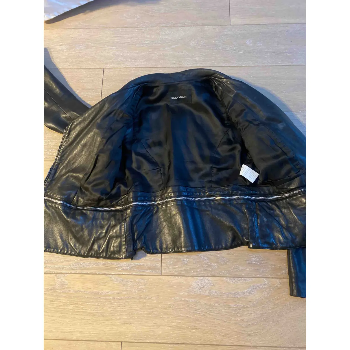 Leather jacket Flavio Castellani