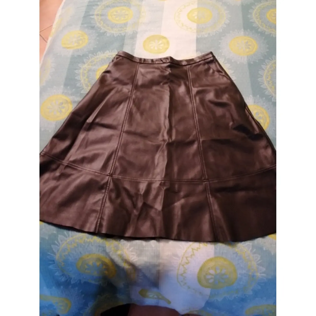 Flavio Castellani Leather skirt for sale