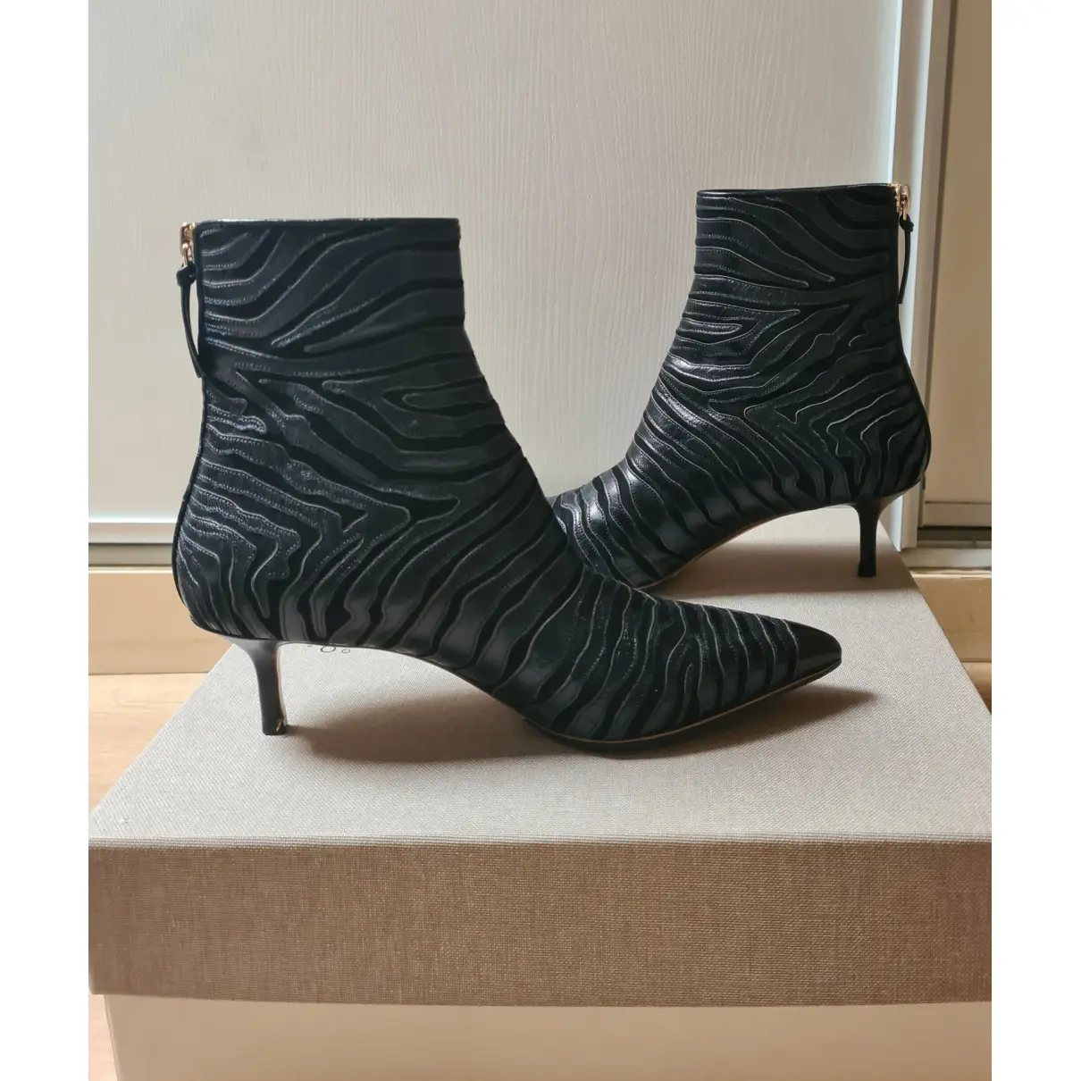 Buy Francesco Russo Leather ankle boots online