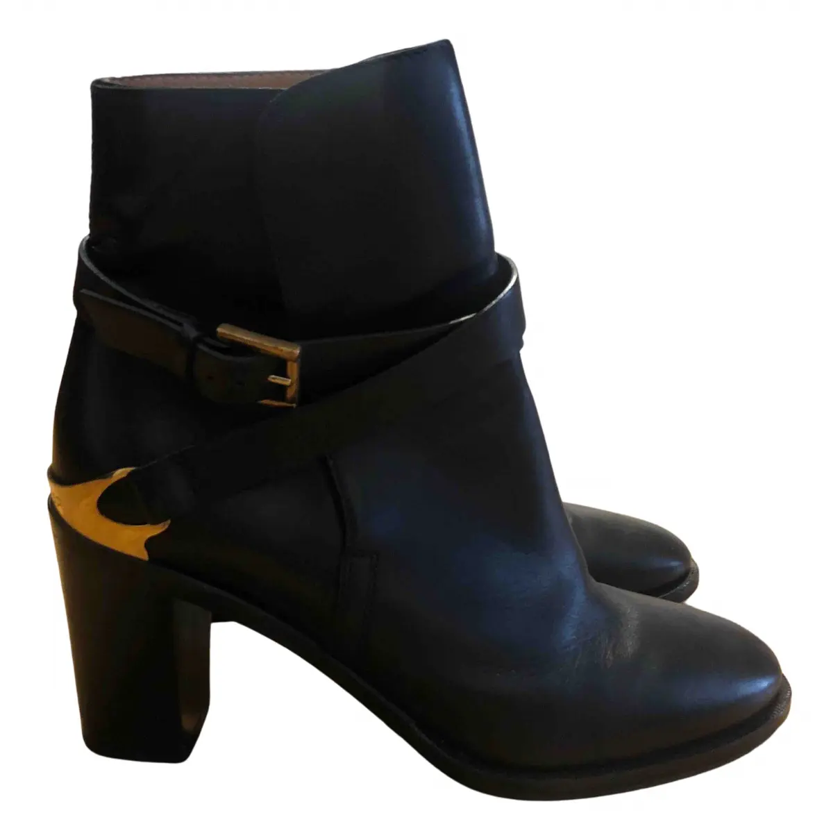 Leather western boots Fratelli Rossetti