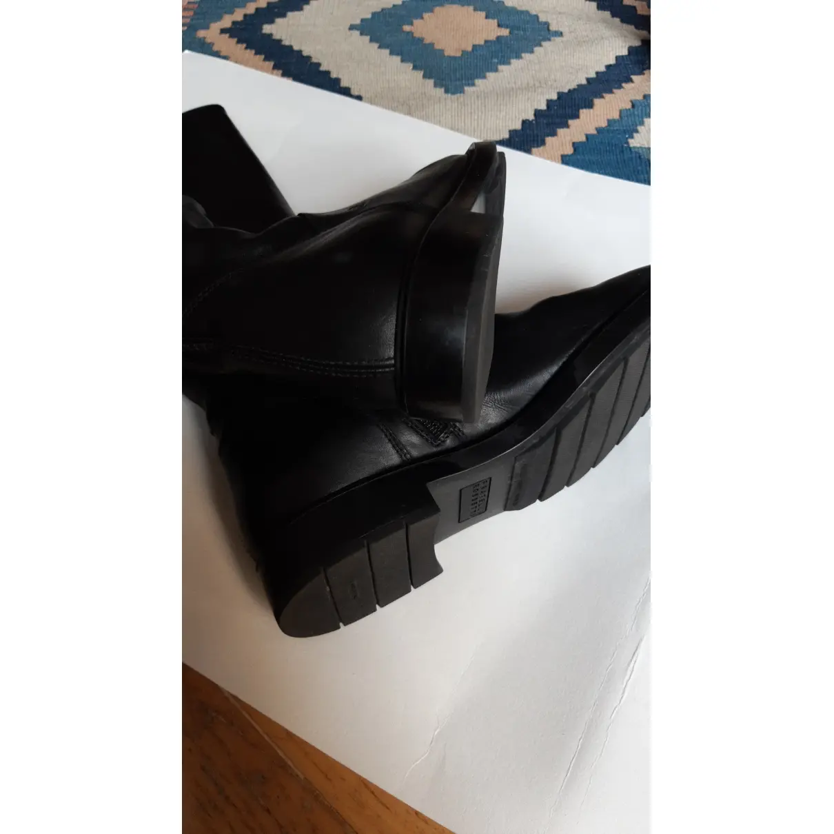 Leather riding boots Fratelli Rossetti