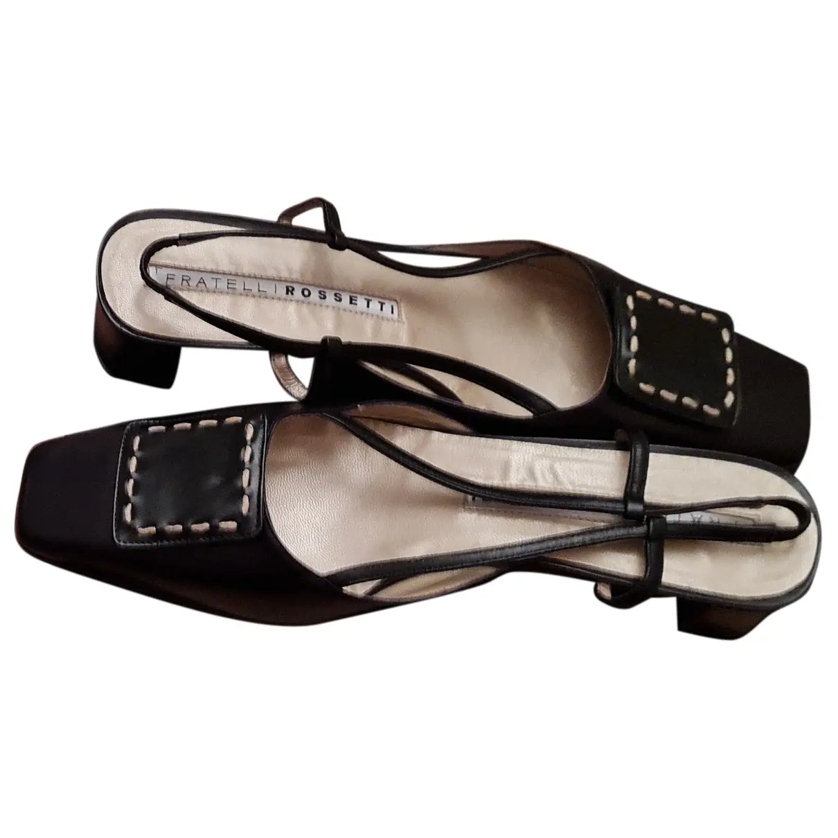 Leather heels Fratelli Rossetti - Vintage