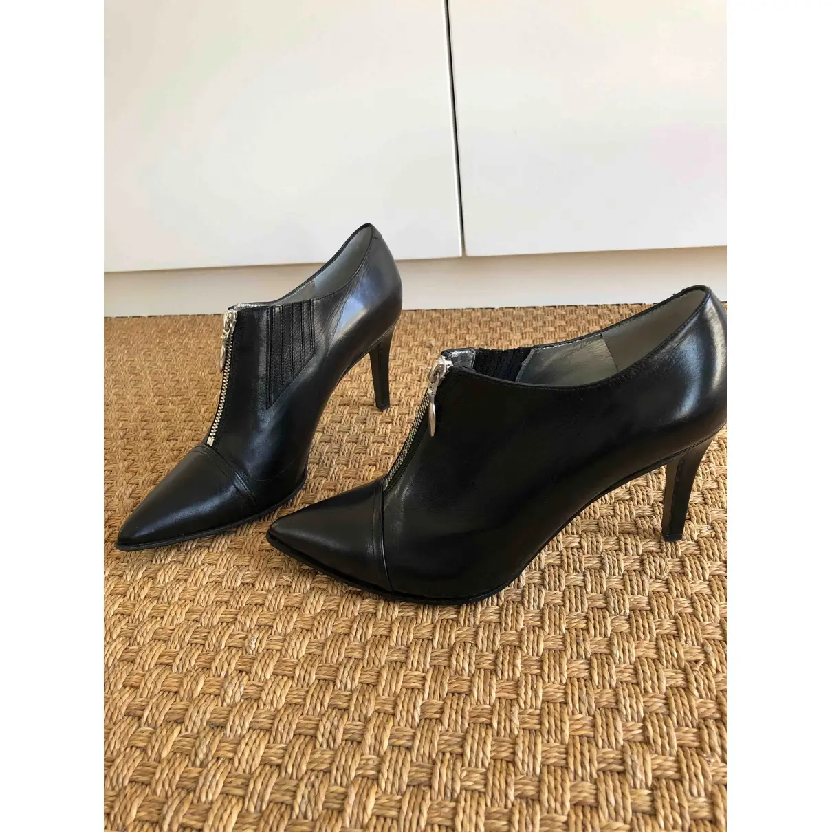 Free Lance Leather ankle boots for sale