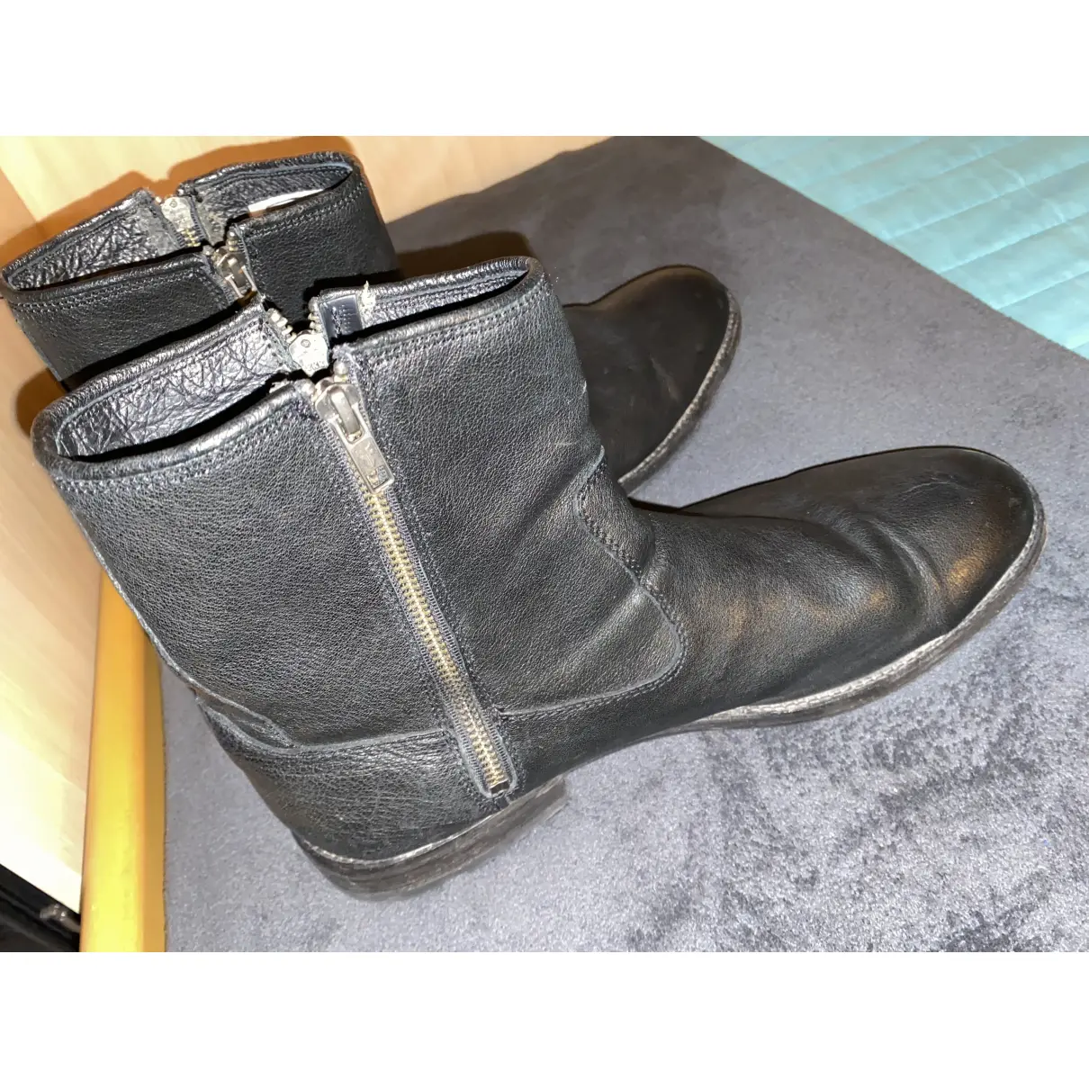 Buy Frye Leather boots online
