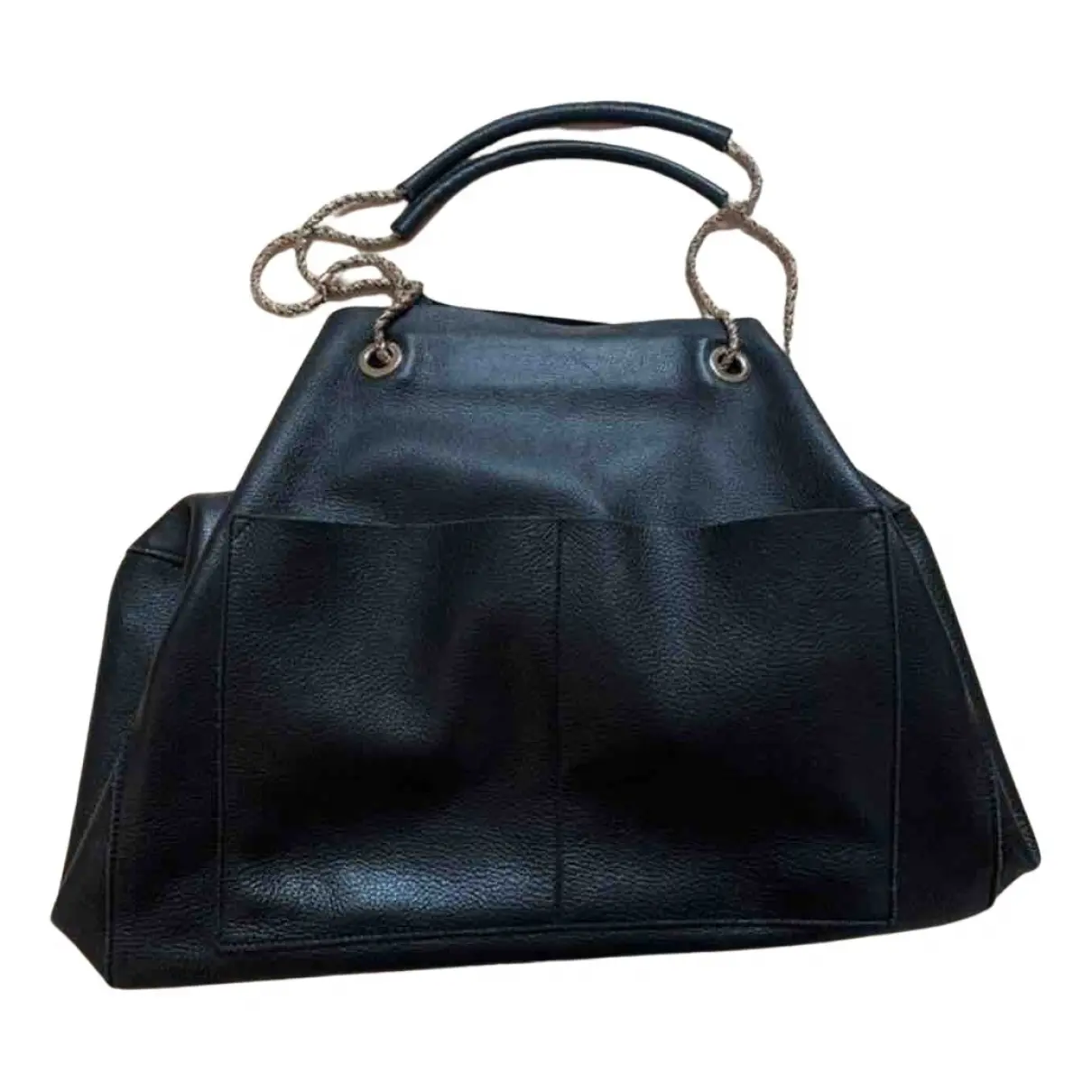 Gaby leather handbag Sézane