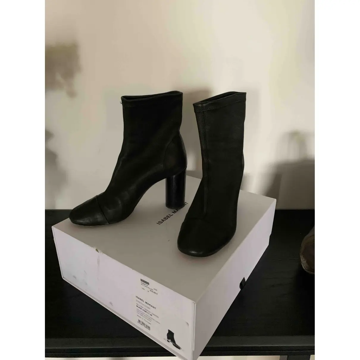 Isabel Marant Garett leather ankle boots for sale