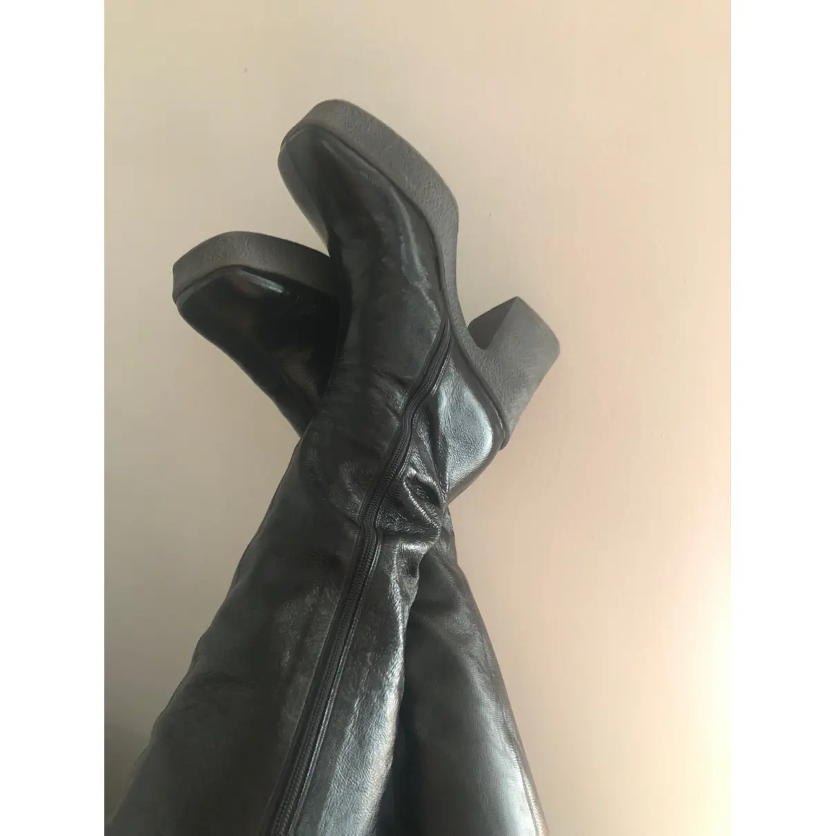 Leather boots Garrice