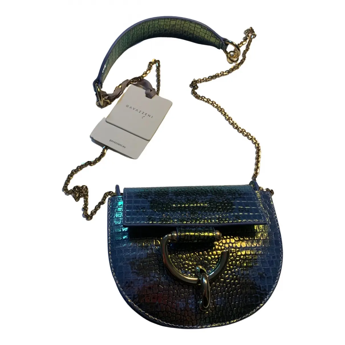 Leather handbag Gavazzeni