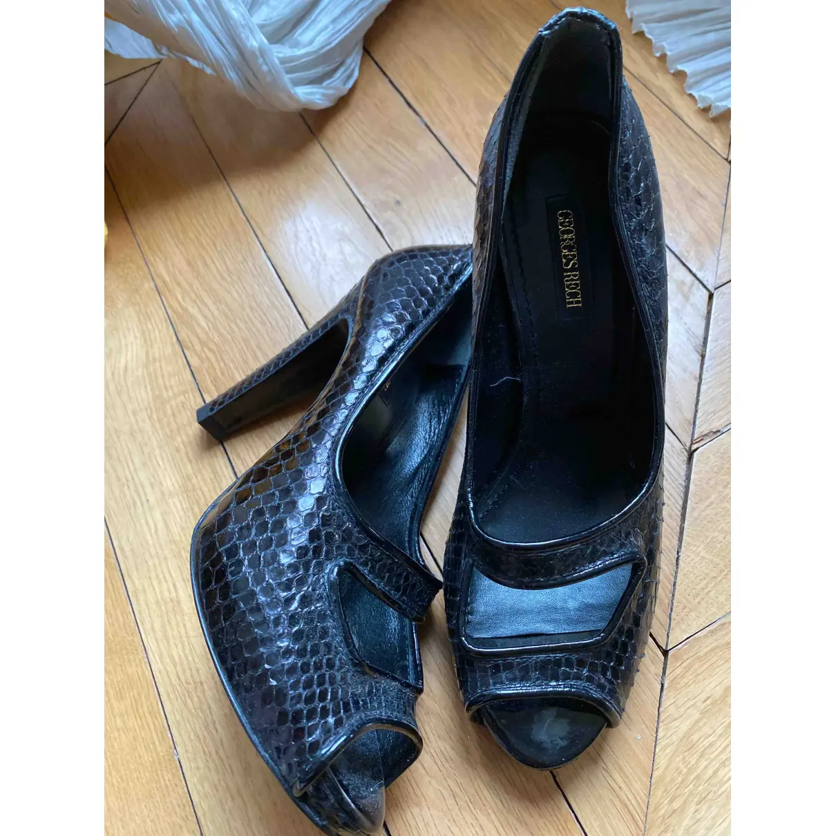 Buy Georges Rech Leather heels online