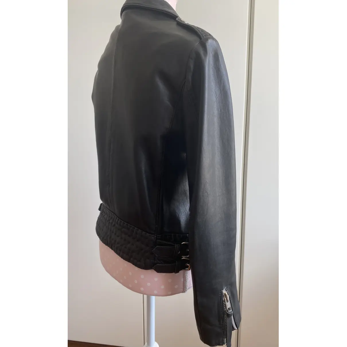 Buy Gerard Darel Leather biker jacket online