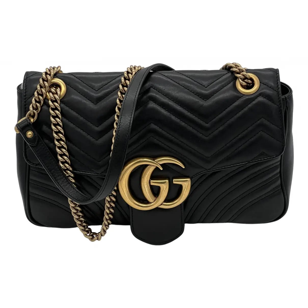 GG Marmont Chain Flap leather handbag Gucci