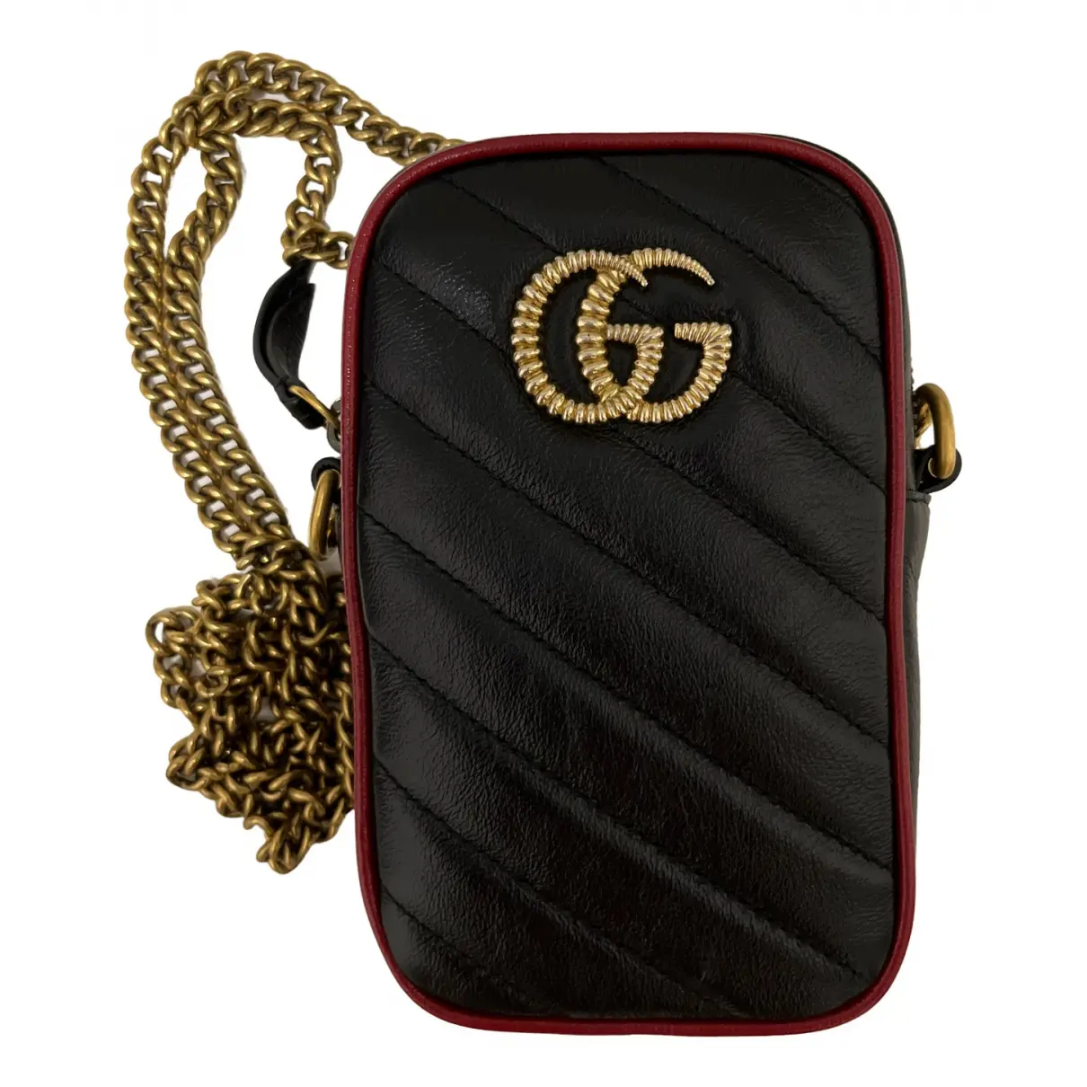 GG Marmont Phone leather crossbody bag Gucci