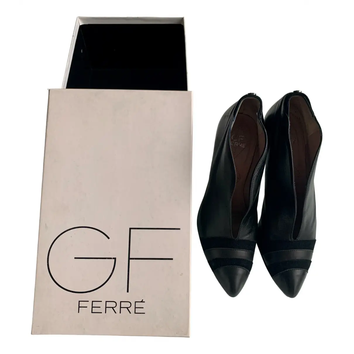 Leather ankle boots Gianfranco Ferré
