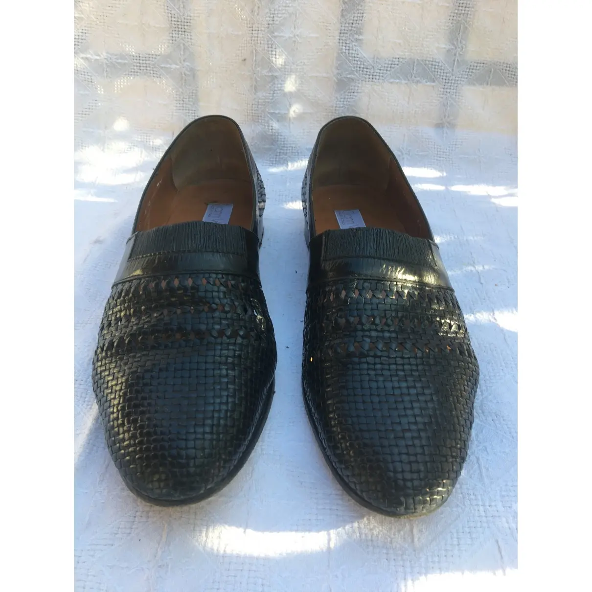 Gianni Versace Leather flats for sale - Vintage
